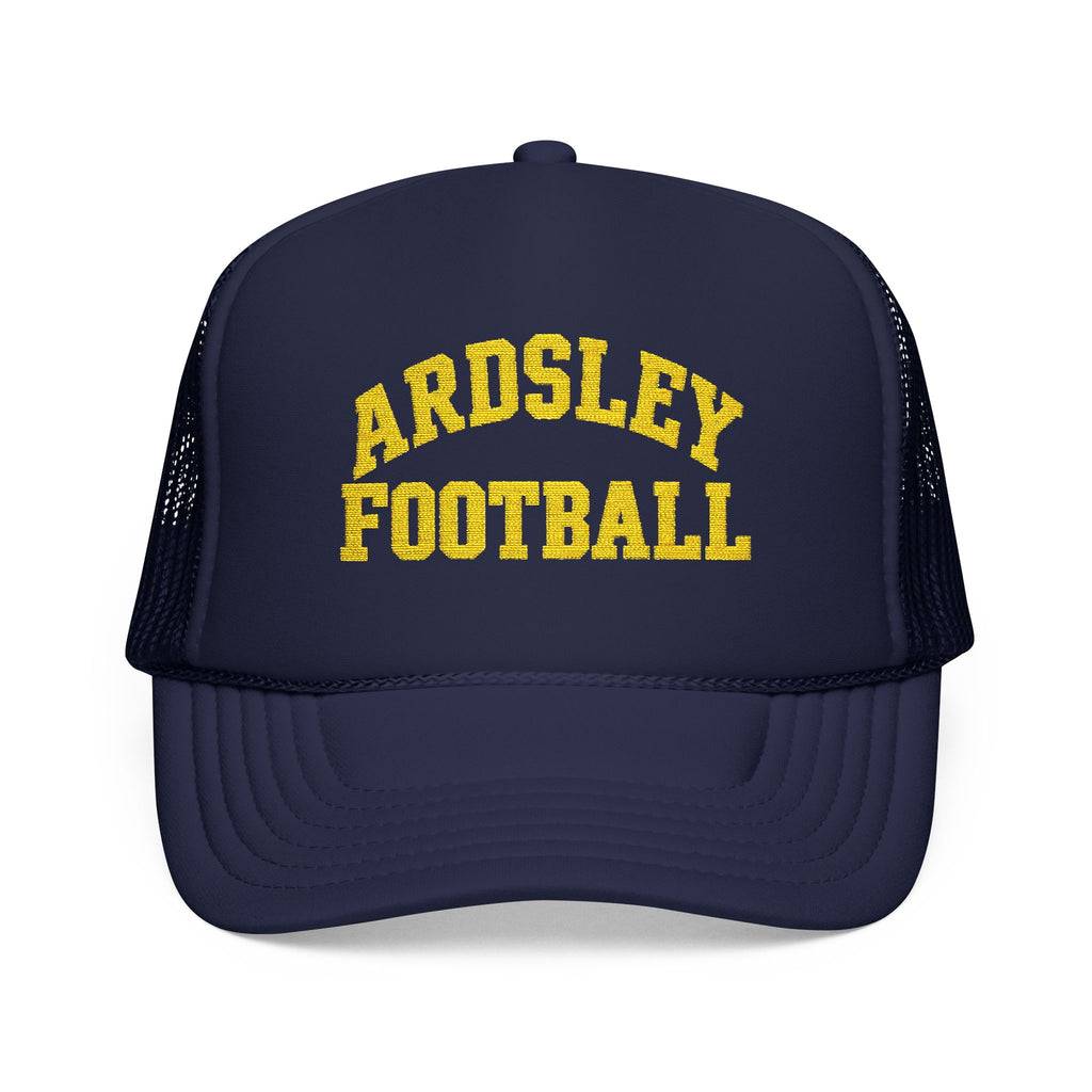 Ardsley Football Trucker Hat - Vintage Lettering Foam Cap
