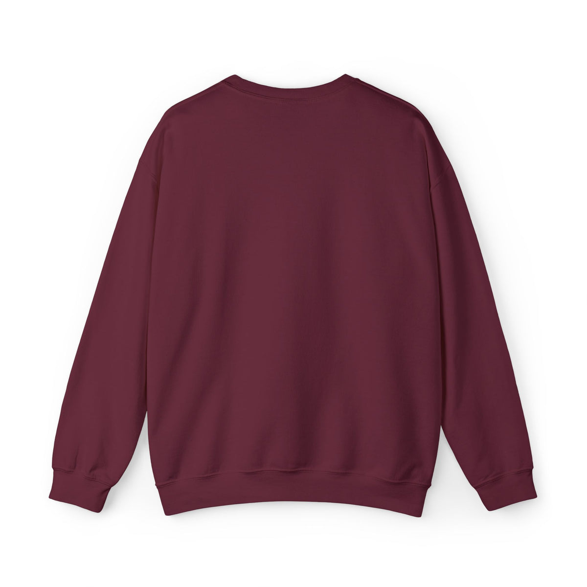 Embroidered Golio Logo Heavy Blend Crewneck Sweatshirt — Minimal Black Graphic Pullover