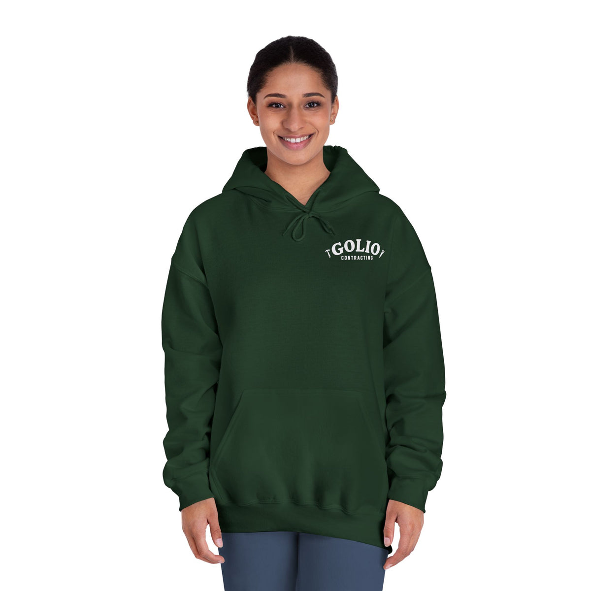 Golio Contracting Small Chest Logo Hoodie