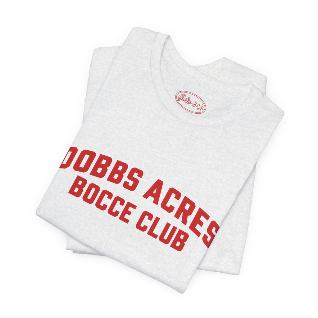 Dobbs Acres Bocce Club T‑Shirt — Vintage Club Tee