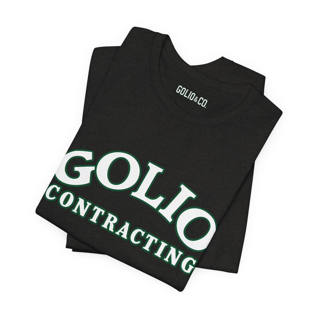 Golio Contracting Tee — Classic Contractor Logo T-Shirt