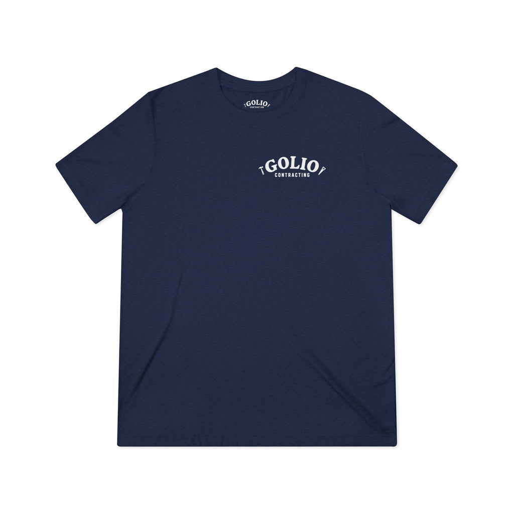 Golio & Co. Logo Tee — Navy Graphic T‑Shirt