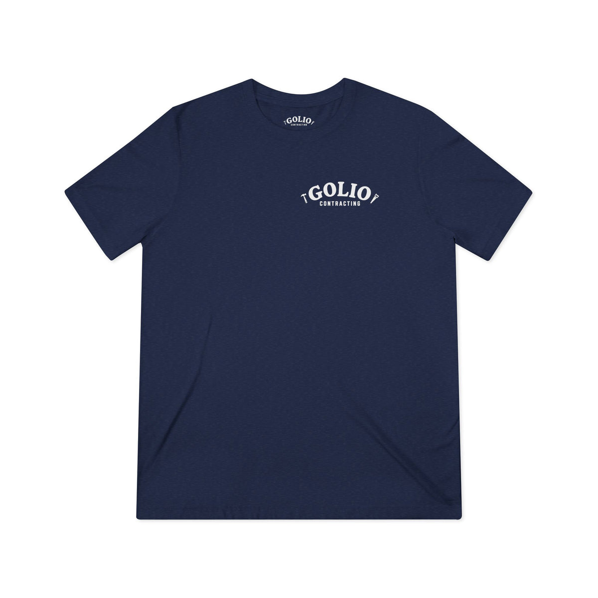 Golio & Co. Logo Tee — Navy Graphic T‑Shirt