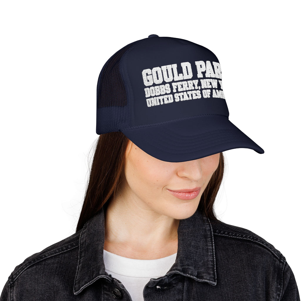 Gould Park Trucker Hat - Dobbs Ferry, New York Vintage Mesh Cap