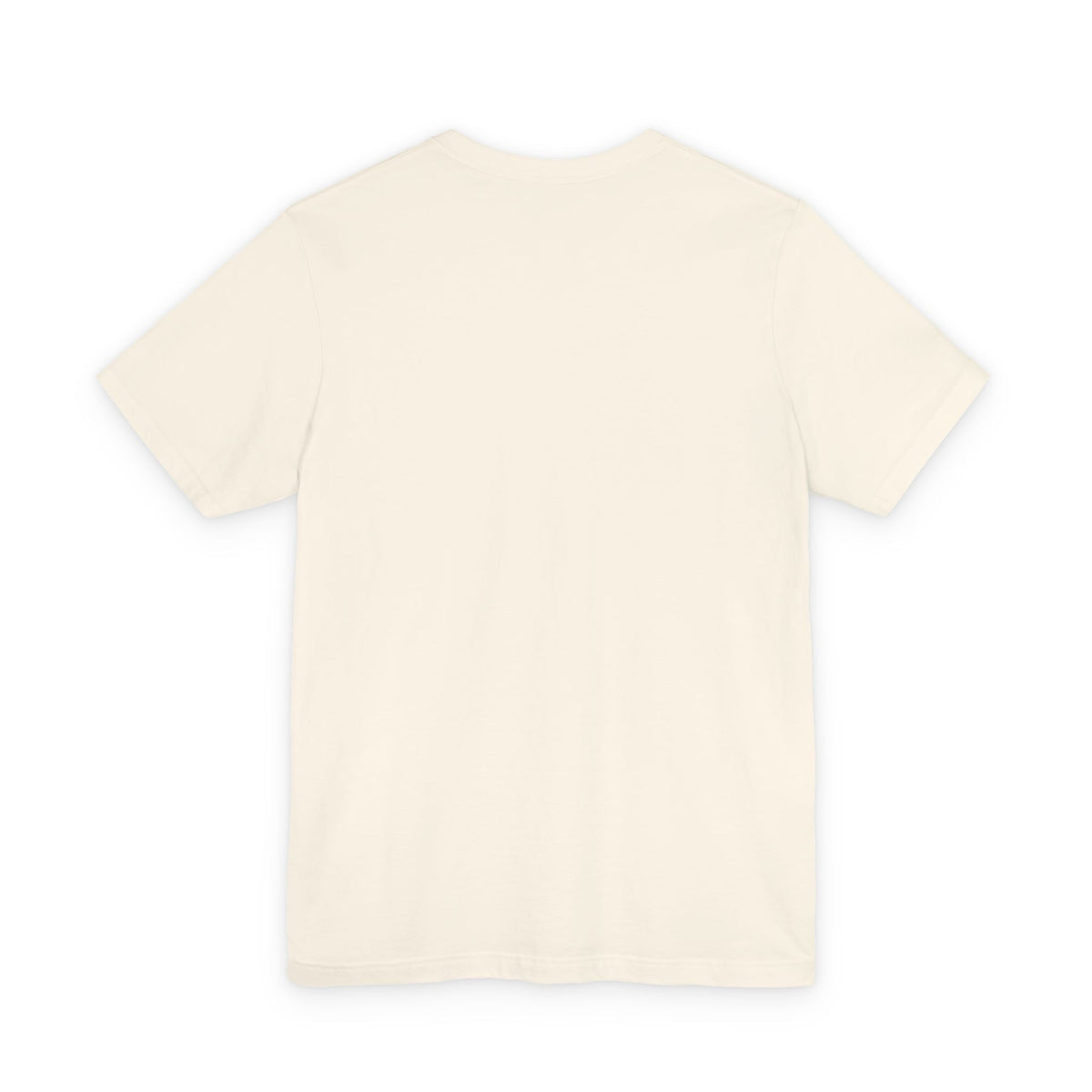 Embroidered Retro 'Florence' Script T-Shirt — Cream Chest Logo Tee