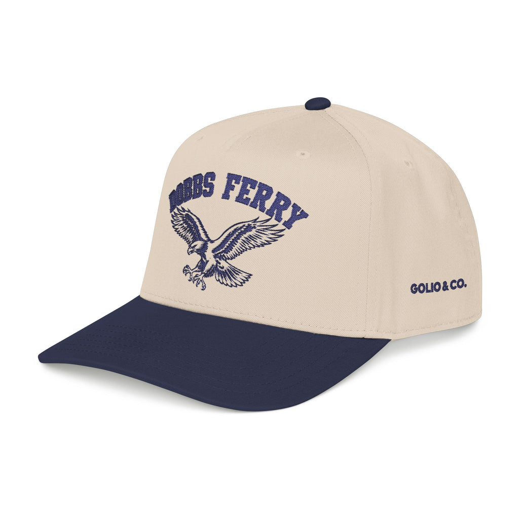 Dobbs Ferry Eagle Baseball Cap — Vintage Athletic Mid-Profile Hat