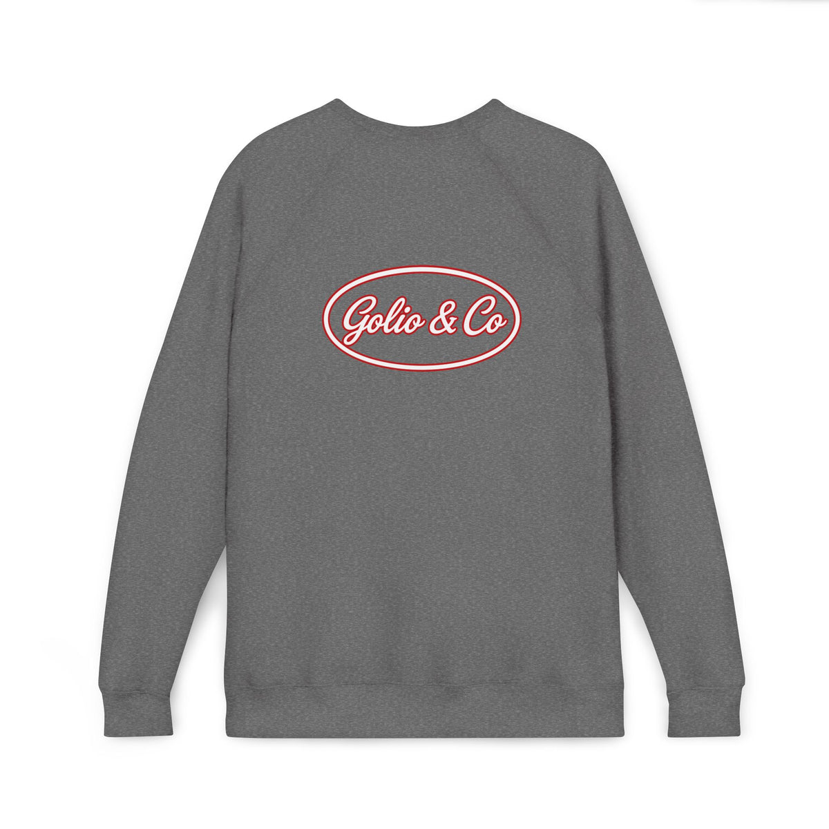 Golio Contracting Raglan Sweatshirt – 'Golio & Co' Logo Crewneck