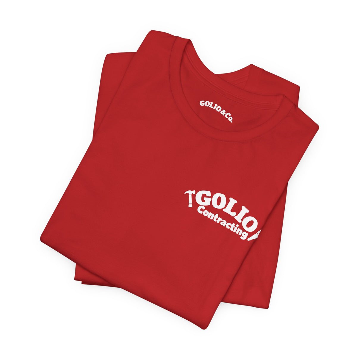 THE OG GOLIO CONTRACTING LOGO Tee