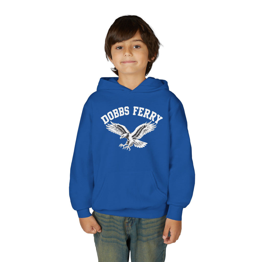 Dobbs Ferry Eagles Youth Hoodie — Dobbs Ferry Eagle Graphic Kids Sweatshirt