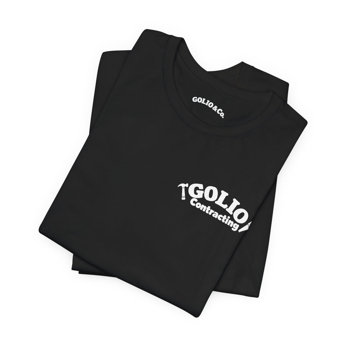 THE OG GOLIO CONTRACTING LOGO Tee