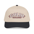 Golio Contracting Embroidered Mid-Profile Baseball Cap — Vintage Two-Tone