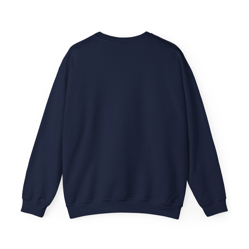 Embroidered Italian Crest Golio Style Crewneck Sweatshirt — Retro Italian Flag Patch