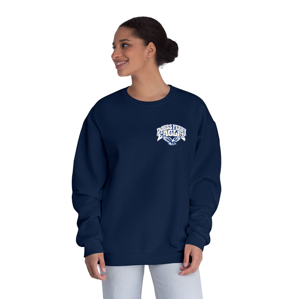 Dobbs Ferry Eagles Crewneck Sweatshirt — Vintage School Spirit