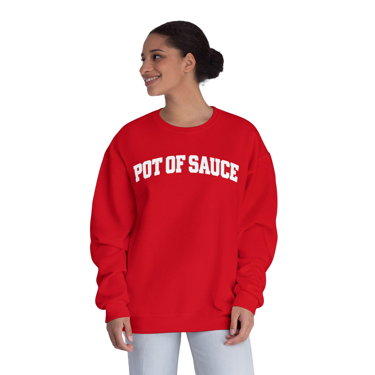 Sunday Dinner "Pot of Sauce" Crewneck Sweatshirt