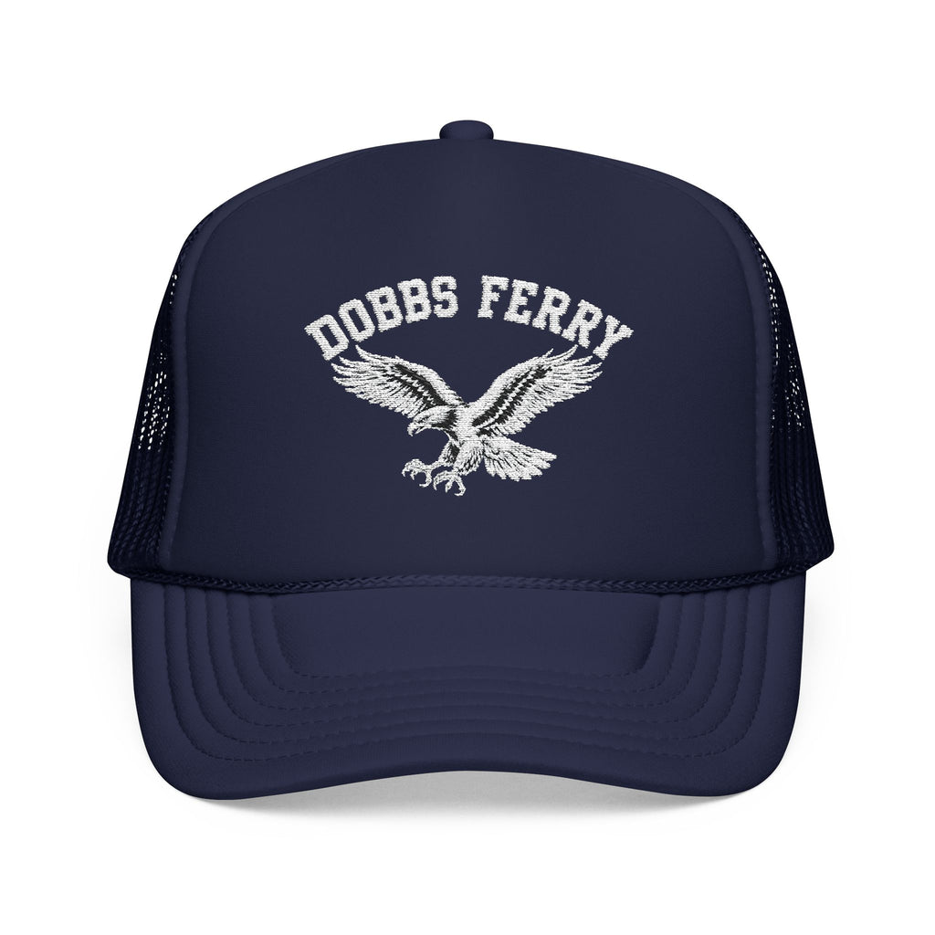 Trucker Hat — "Dobbs Ferry" Eagle Foam Mesh Cap