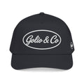 Black Golio & Co. Mid Profile Baseball Cap