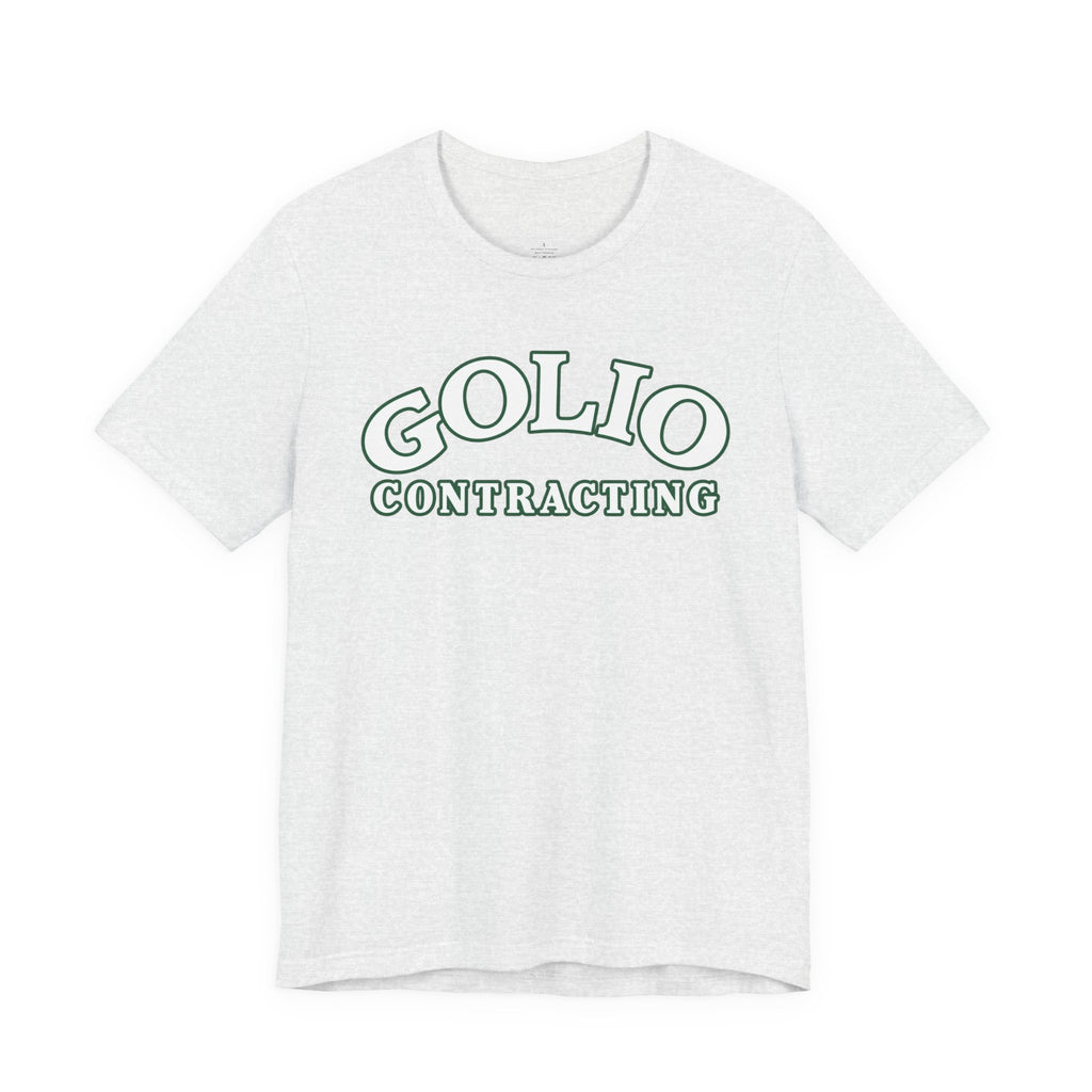 Golio Contracting Tee — Retro Construction Company T-Shirt