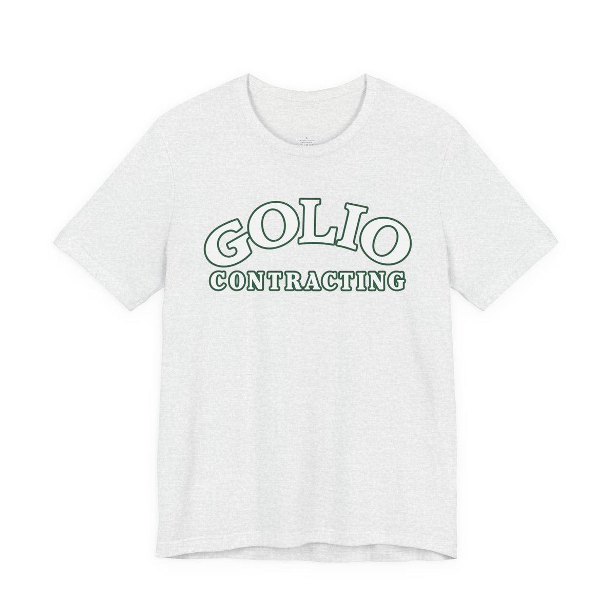 Golio Contracting Tee — Retro Construction Company T-Shirt
