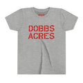 Dobbs Acres Youth Tee — Red Stencil Logo Kids T-Shirt (Golio & Co.)