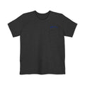 Florence Script Pocket T-Shirt — City Name Tee with Embroidered-Style Back Logo