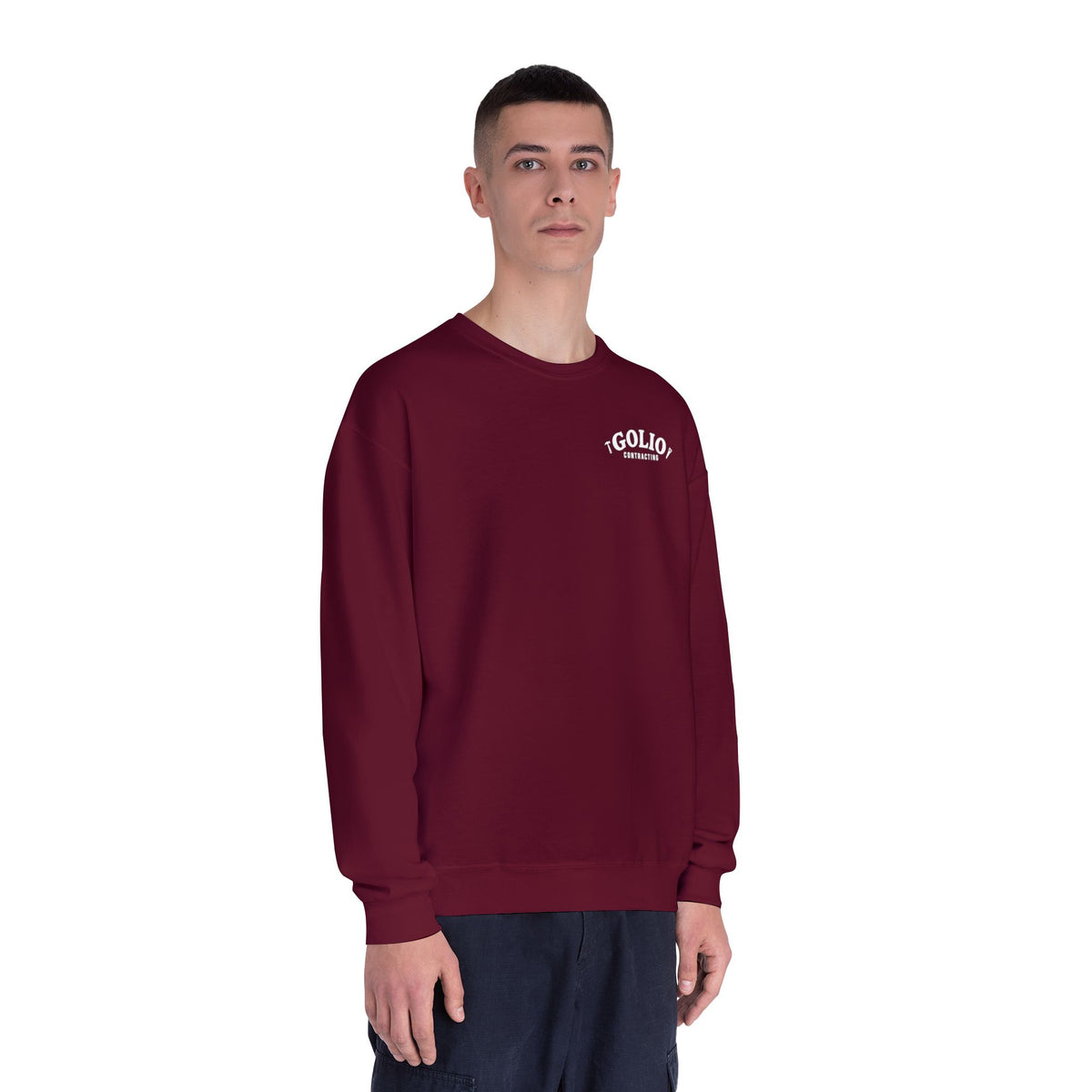 Golio Contracting Vintage Logo Crewneck Sweatshirt