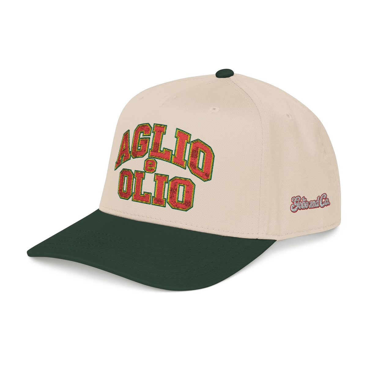 Aglio e Olio Embroidered Baseball Cap