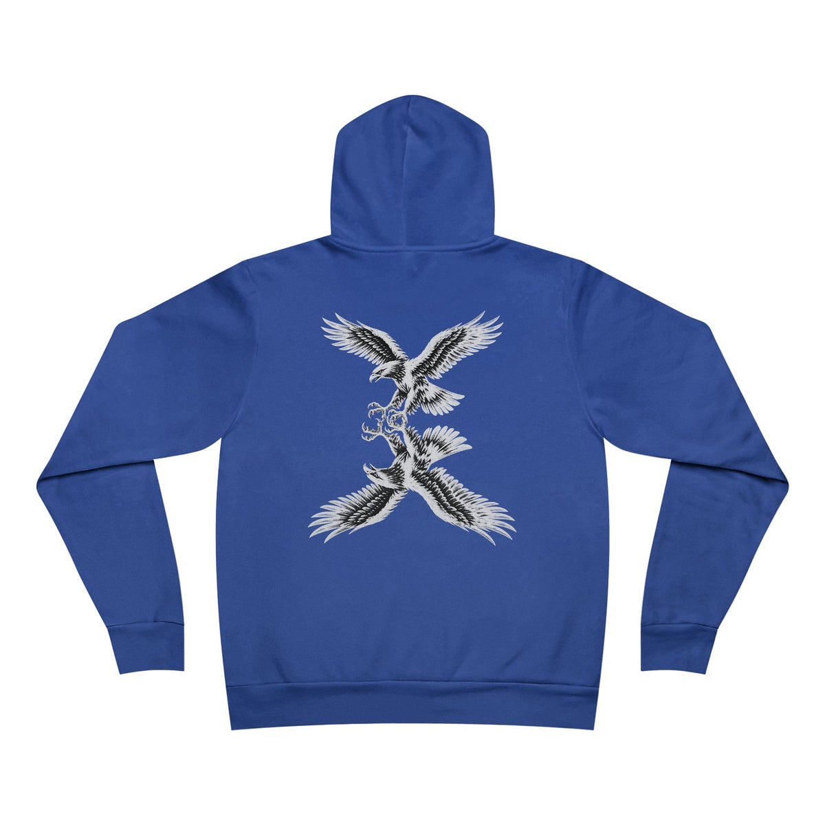 Dobbs Ferry Pullover Hoodie — Vintage Eagle Back Graphic
