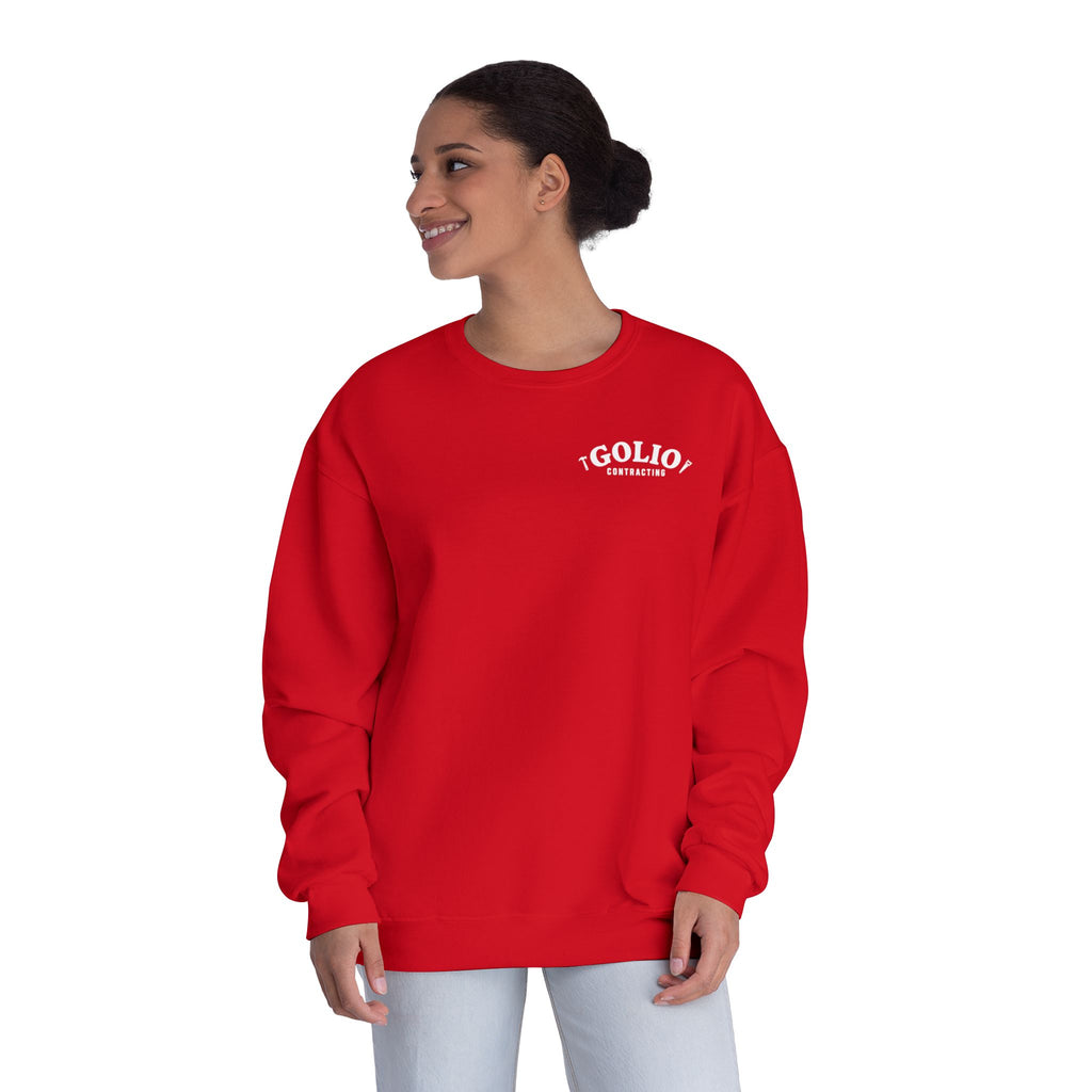 Golio Contracting Vintage Logo Crewneck Sweatshirt