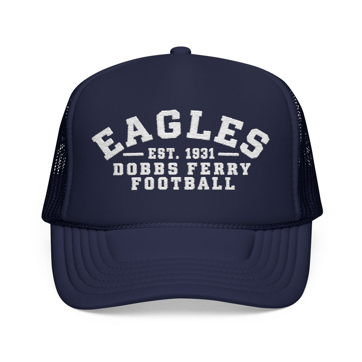 Eagles Football Trucker Hat — Vintage Foam Mesh Cap
