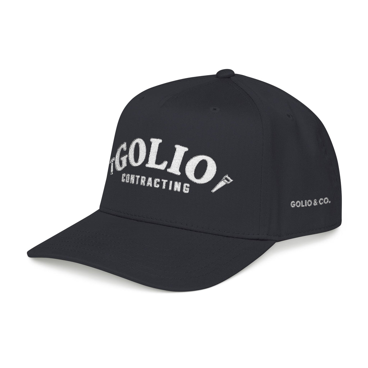 Golio Contracting Embroidered Mid-Profile Baseball Cap