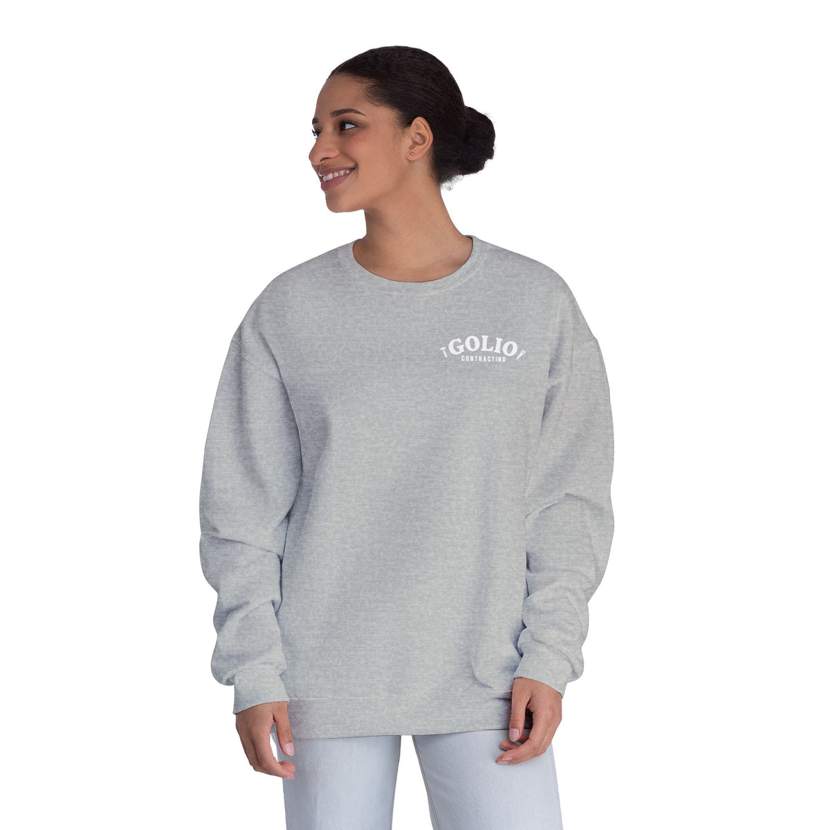 Golio Contracting Vintage Logo Crewneck Sweatshirt