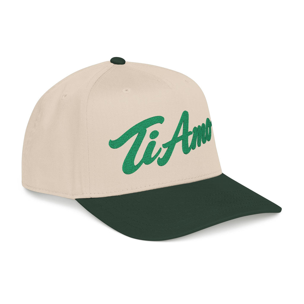 Ti Amo Embroidered Baseball Cap — Italian Love Script Hat
