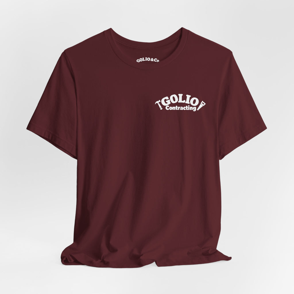 THE OG GOLIO CONTRACTING LOGO Tee