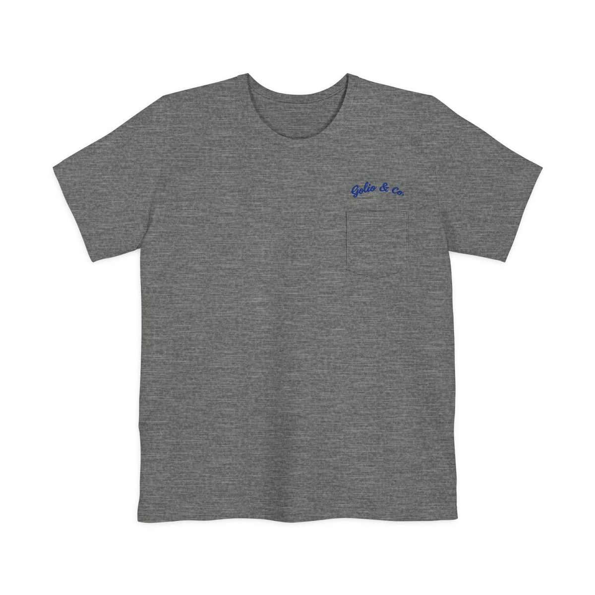 Florence Script Pocket T-Shirt — City Name Tee with Embroidered-Style Back Logo