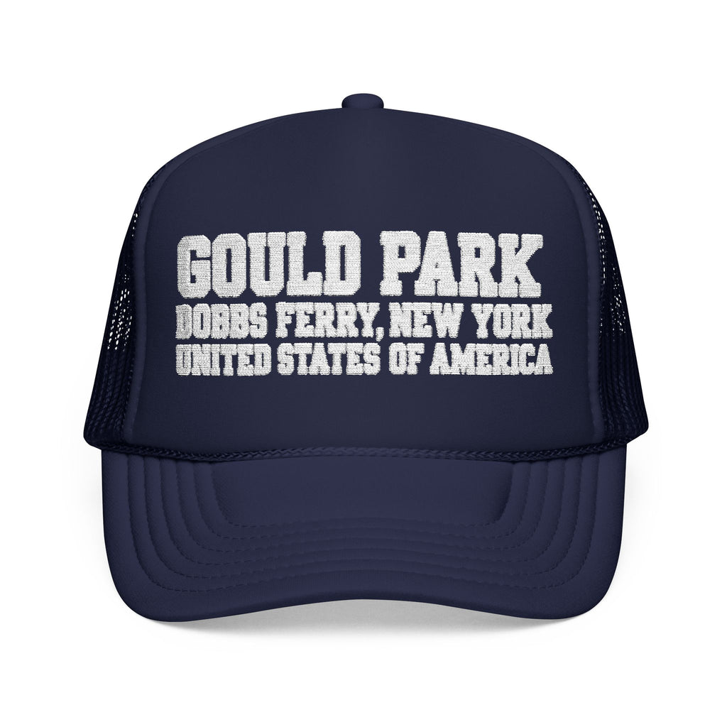 Gould Park Trucker Hat - Dobbs Ferry, New York Vintage Mesh Cap