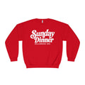 Sunday Dinner Crewneck Sweatshirt – Retro Script "Bellewood Ave" Pullover