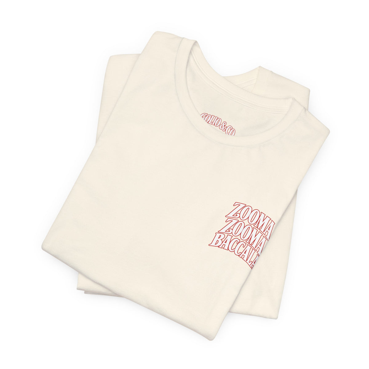 Antipasta Twice Graphic Tee — "I Eat Antipasta Twice" Vintage-Style Short Sleeve T-Shirt