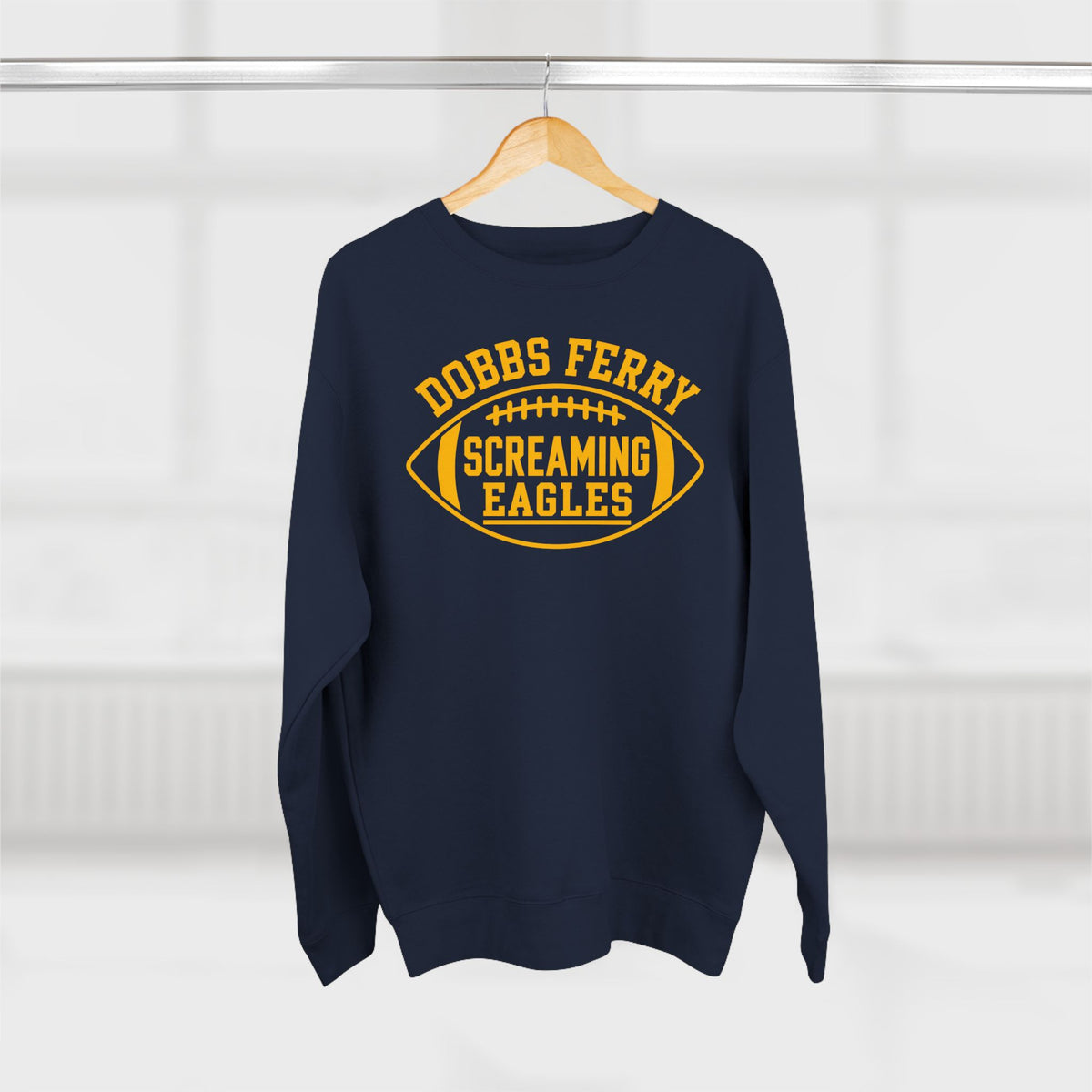 Dobbs Ferry Screaming Eagles Football Crewneck Sweatshirt