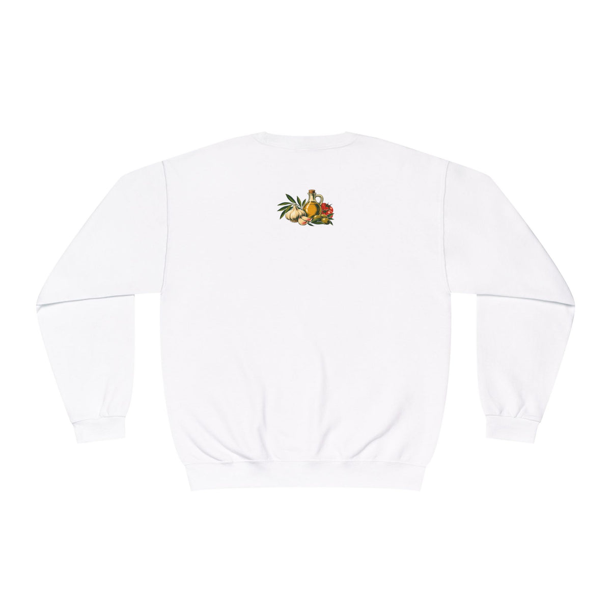 Aglio e Olio Italian Foodie Crewneck Sweatshirt