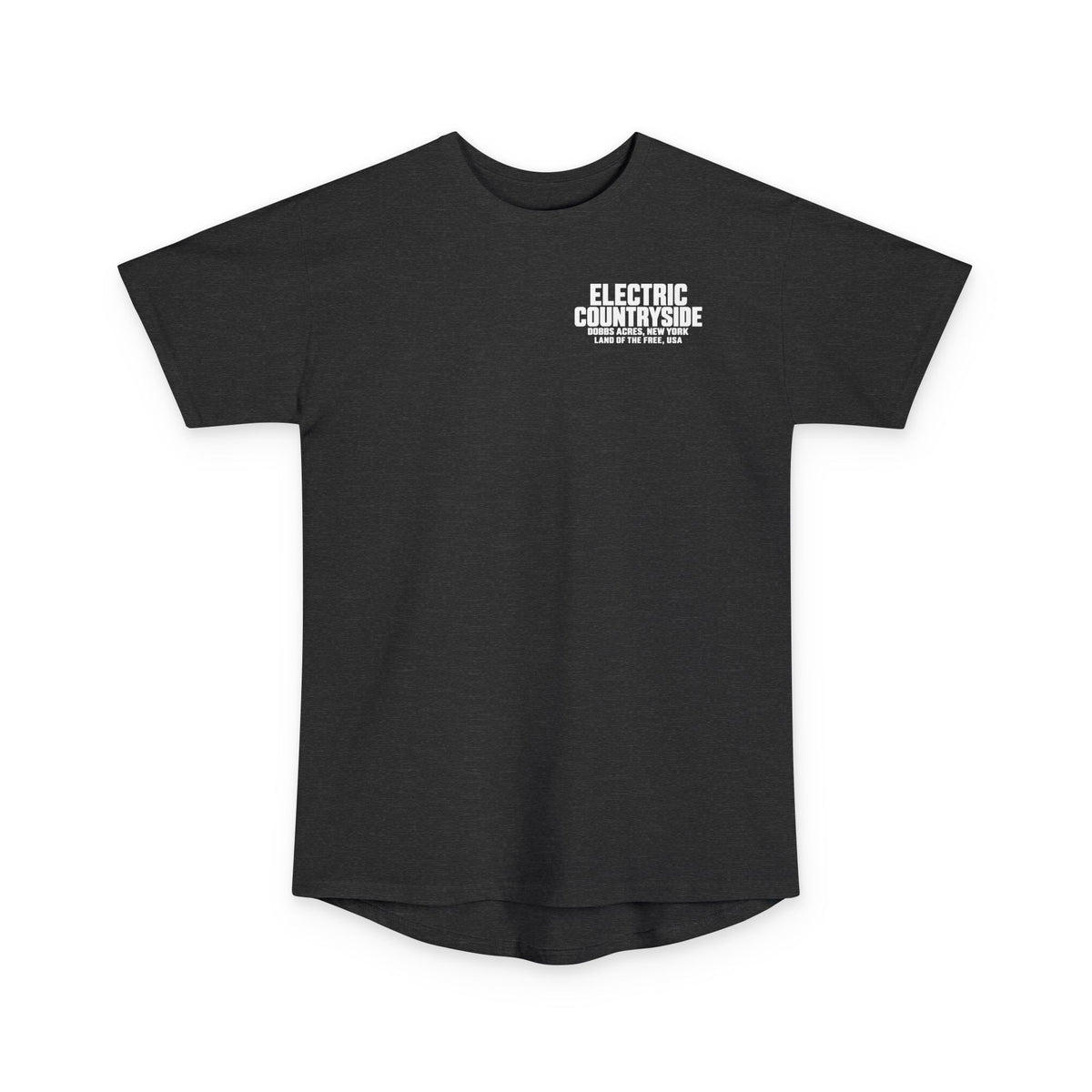 Electric Countryside Longbody Tee — Golic & Co. Land of the Free Graphic T-Shirt