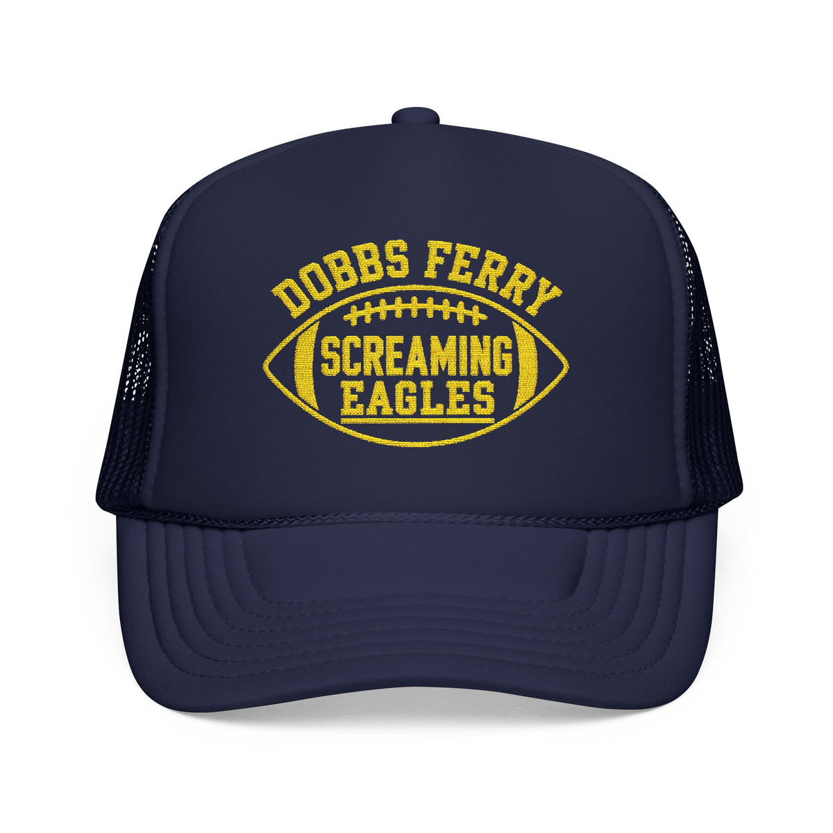 Trucker Hat — Dobbs Ferry Screaming Eagles Football Logo