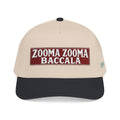 Zooma Zooma Baccala Baseball Cap — Vintage Patch Two-Tone Mid-Profile Hat