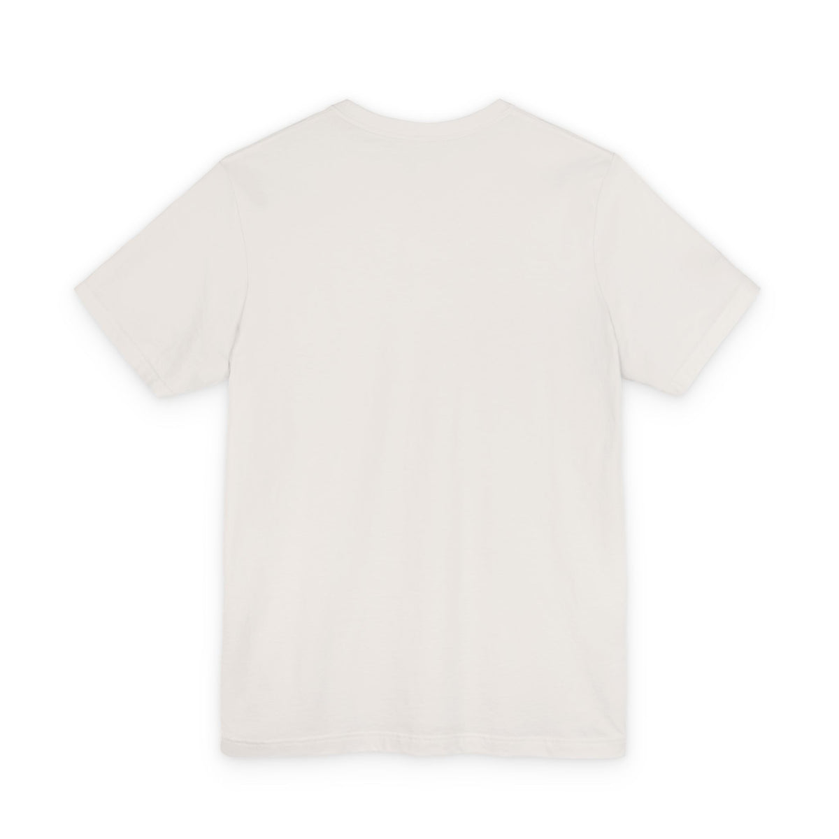 Embroidered Retro 'Florence' Script T-Shirt — Cream Chest Logo Tee
