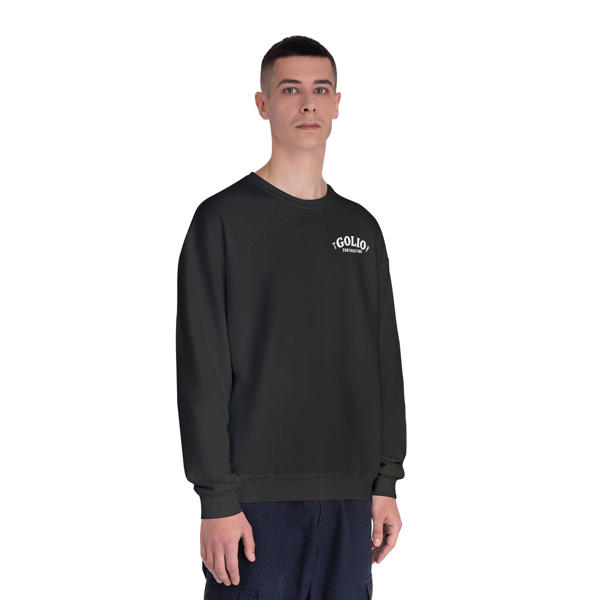 Golio Contracting Vintage Logo Crewneck Sweatshirt