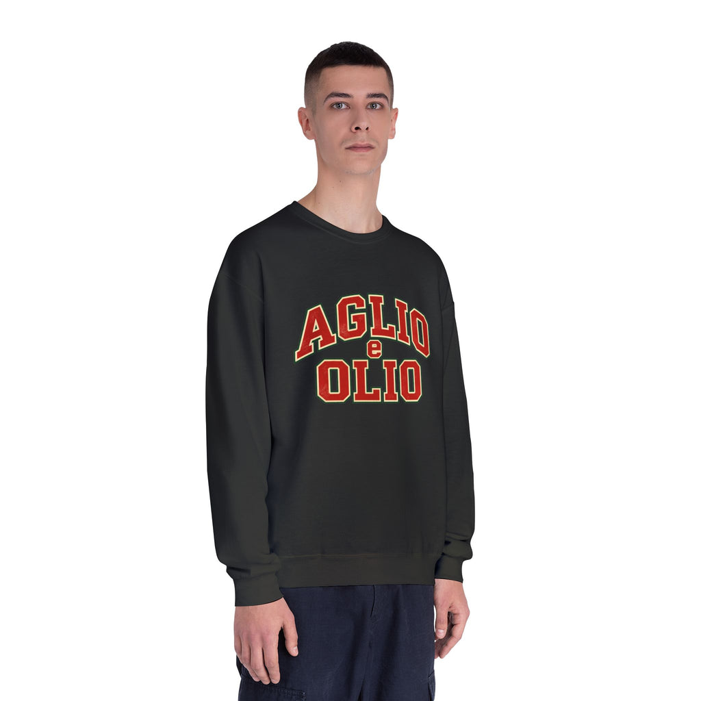 Aglio e Olio Italian Foodie Crewneck Sweatshirt