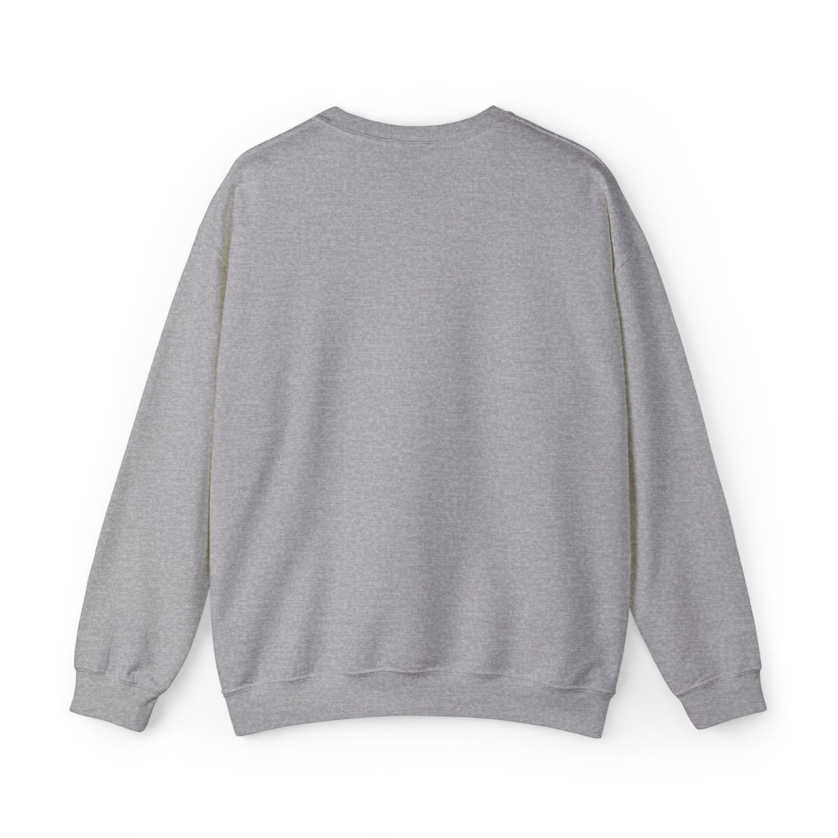 Embroidered Golio Logo Heavy Blend Crewneck Sweatshirt — Minimal Black Graphic Pullover
