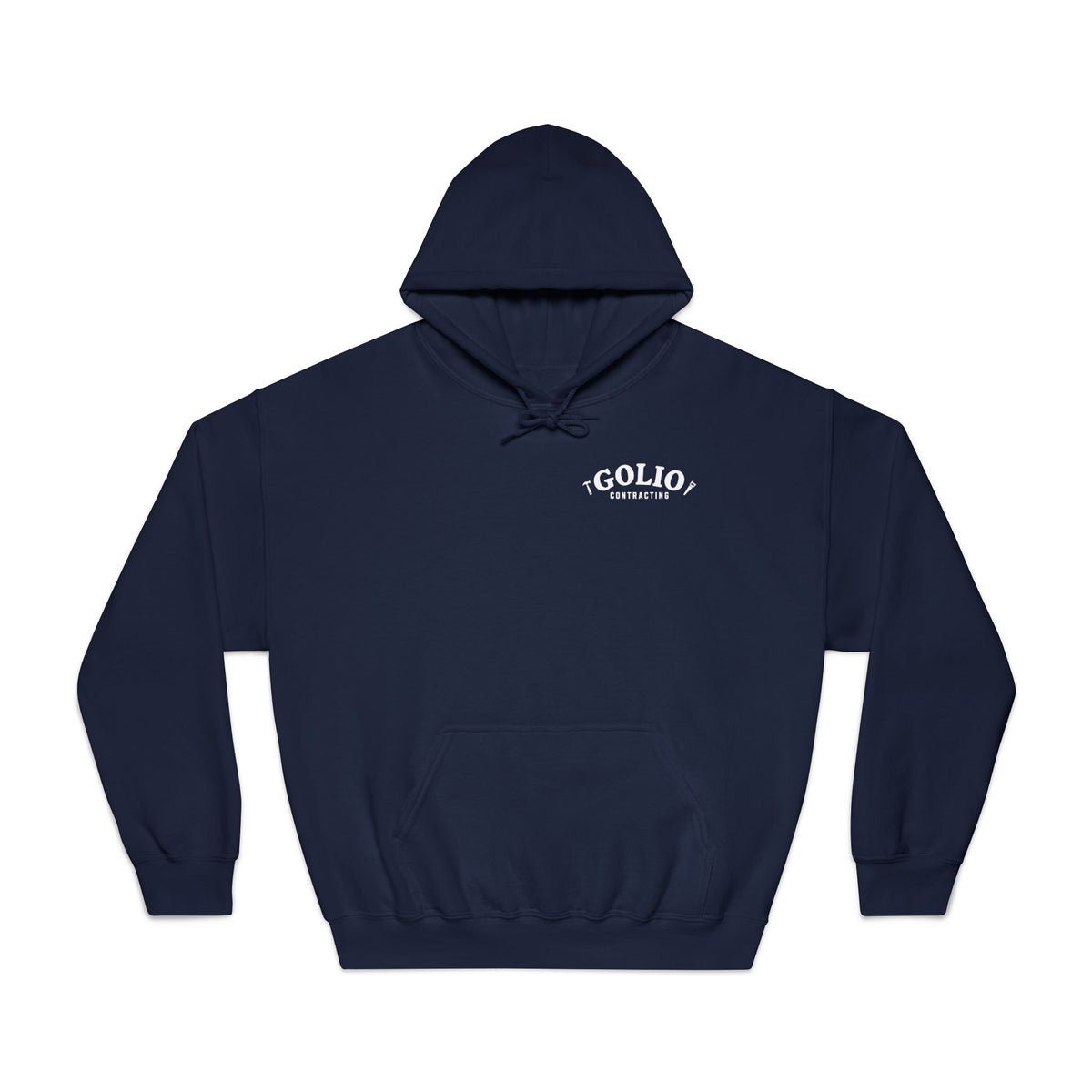 Golio Contracting Small Chest Logo Hoodie