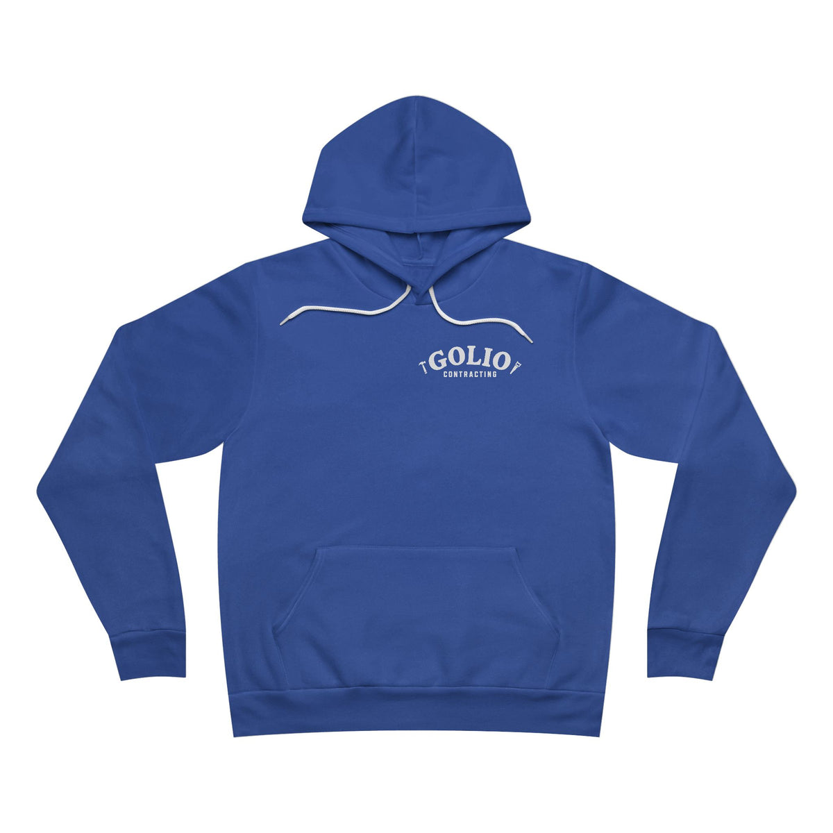 Golio Contracting Logo Hoodie — Lightweight Sponge Fleece Pullover