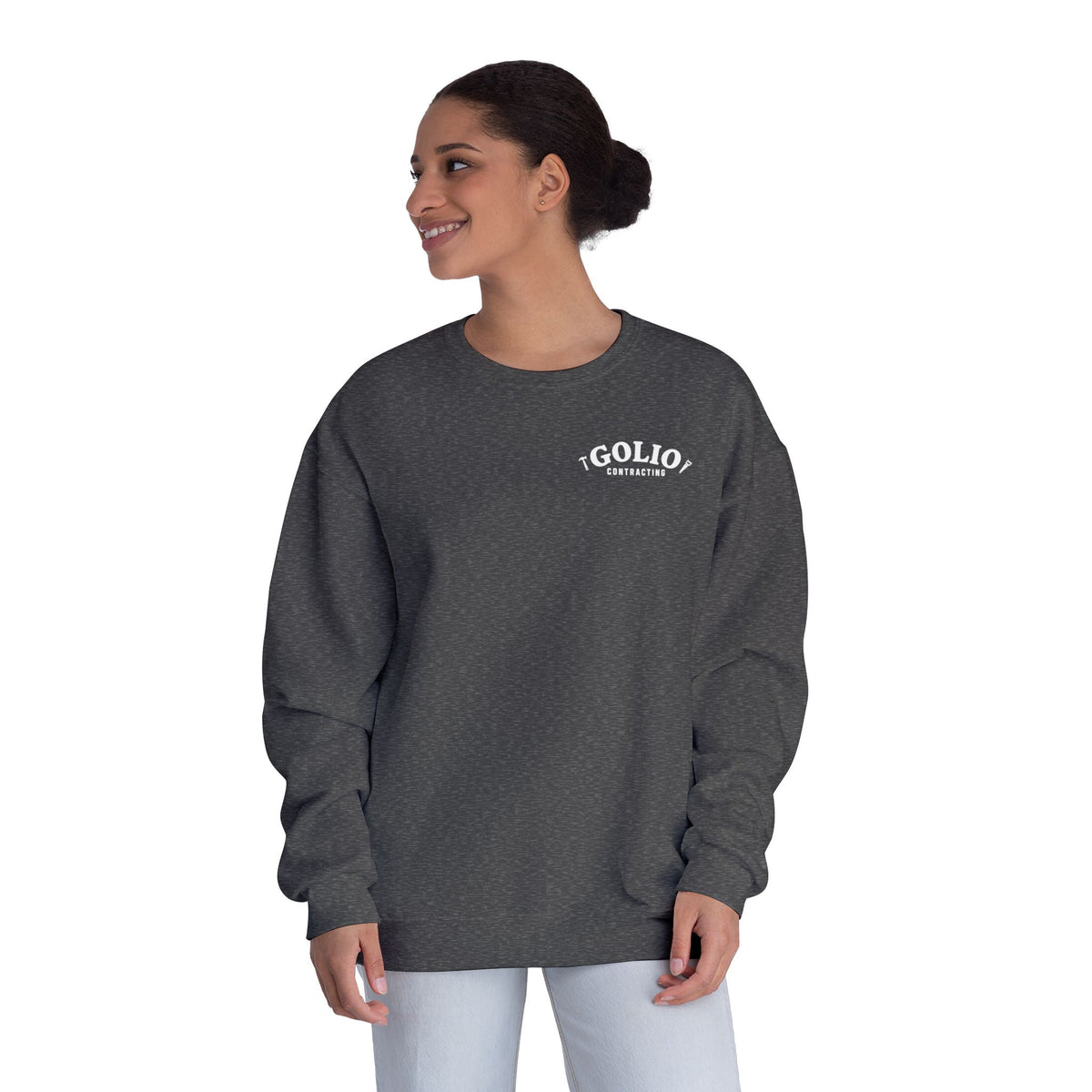 Golio Contracting Vintage Logo Crewneck Sweatshirt