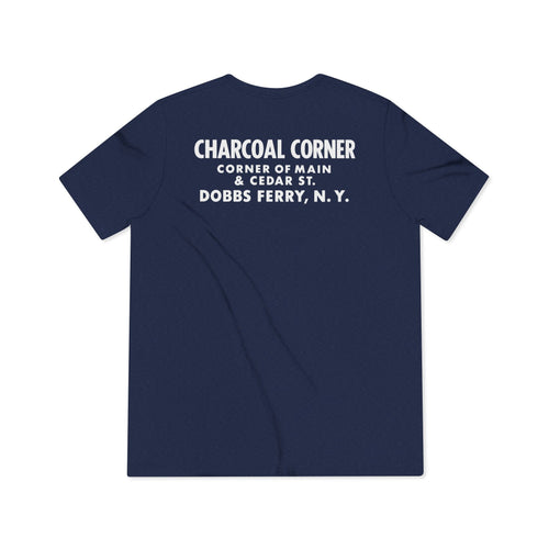 Charcoal Corner Dobbs Ferry Tee — Vintage Local Landmark T-Shirt